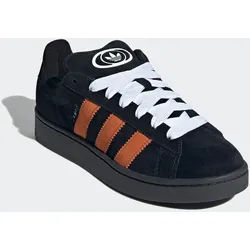 Sneaker ADIDAS ORIGINALS "CAMPUS 00S", Herren, Gr. 44, grau (carbon, orange, cloud weiß), Leder, Schuhe Sneaker
