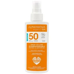 Alphanova Zertifizierte Bio-Sonnencreme Adultes Hoher Schutz SPF 50