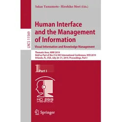 Human Interface And The Management Of Information. Visual Information And Knowledge Management, Kartoniert (TB)