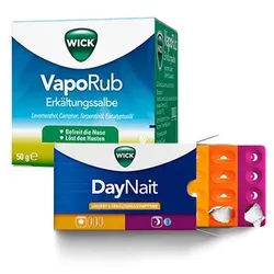 Wick Daynait Filmtabletten + Wick Vaporup SET St