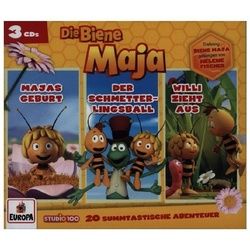 Die Biene Maja 3Er Box. Box.1, 3 Audio-Cd,3 Audio-Cd - Die Biene Maja (Hörbuch)