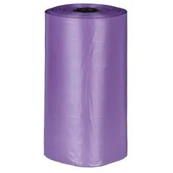 Dog Poop Bags with Scent lavendel M 4 rolls purple