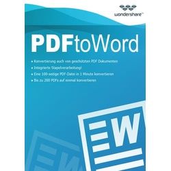 Wondershare PDF to Word Converter Mac