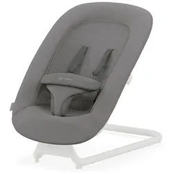 cybex Gold Hochstuhlliege , Grau , Textil , 44x46-55x61 cm , 5-Punkte-Sicherheitsgurt, Bezug abnehmbar und maschinenwaschbar, nutzbar als Liege und Wippe, ideal zum Füttern auf Augenhöhe , Babymöbel & Kindermöbel, Babyzimmer, Babywippen & Babyschaukeln