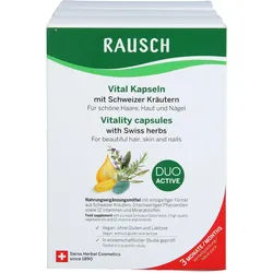 Rausch Vital Kapseln mit Schweizer Kräuter 3M 180 ST