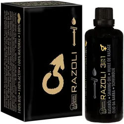 Aman Prana Razoli Rasieröl 3 in 1 für Männer Öl 100 ml