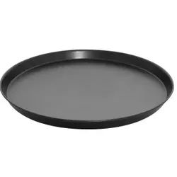 SCHNEIDER Pizzablech aus Blaublech, rund, rundes Backblech aus Blaublech, Durchmesser: 280 mm, Höhe: 25 mm