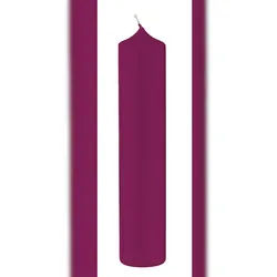 Kopschitz Kerzen 12 Altar Kerzen Brombeere 30 x 5 cm im XXL Format