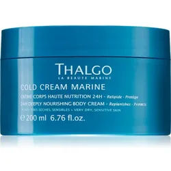 Thalgo Cold Cream Marine 24H Deeply Nourishing Body Cream nährende Körpercrem 200 ml