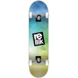 Rellik Skateboard Complete Deck Aqua