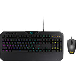 ASUS TUF Gaming Kombo K1 Keyboard + TUF M3 Maus Gaming Tastatur mit deutschen Layout + Gaming Maus