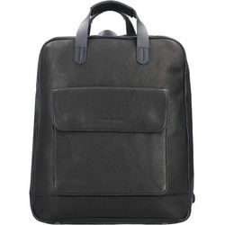 Harold's Ivy Lane Rucksack Leder 36 cm Laptopfach schwarz