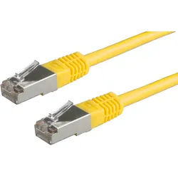 ROLINE Patchkabel Cat.5e (Class D) SF/UTP, gelb, 3 m