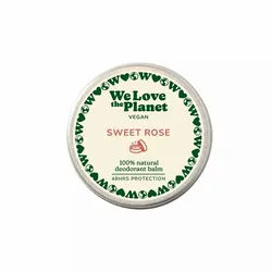 We Love The Planet Deocreme Sweet Rose Creme 35 g Unisex