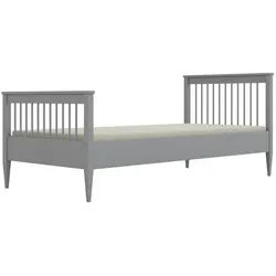 Raumhirsch Furniture Kinderbett Emili 80/90 -160/180/200 cm mit Matratze Grau 80/160 , Sonoma Eiche , Holz , Rechteckig , 80x200 cm , Babymöbel & Kindermöbel, Kinderzimmer & Jugendzimmer, Kinderbetten
