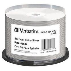 Verbatim DVD-R 16x Wide Printable 50x