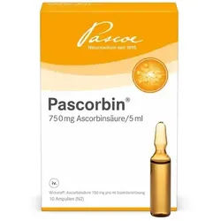 Pascorbin Vitamin C Injection Solution Ampoules