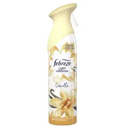 Febreze Lufterfrischer Vanille, Angenehmes Raumspray für einen leichten und frischen Duft, 185 ml - Sprühflasche