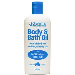 Grahams Natural Körper & Bade Öl 220 ml Unisex