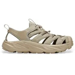 HOKA Unisex. 1123112 U Hopara beige Sandalen (42 2/3), Wohnung, Schnürsenkel, Lässig, Sportlich, Draußen, Multisport