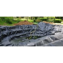 Aquagart Bodenschutzvlies Teichfolie PVC 5m x 2m 1,0mm schwarz Folie für den Gartenteich