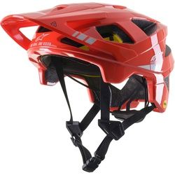 Alpinestars Vector Tech A2 Fahrradhelm, rot, Größe S für Männer