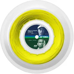 Yonex Tennissaite Poly Tour Drive 1.25 (Haltbarkeit+Spin) gelb 200m Rolle