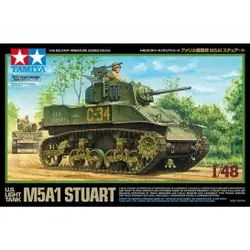 1:48 US M5A1 Stuart Light Tank (1)