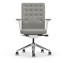 Vitra Bürodrehstuhl ID Trim grau, Designer Antonio Citterio, 99-110x59x66-79.5 cm