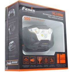 Fenix HL18RW LED Stirnlampe mit bis zu 500 Lumen Helligkeit inklusive ARB-LP-1300 Li-Polymer Akkupack