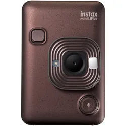 FUJIFILM INSTAX mini LiPlay Sofortbildkamera braun
