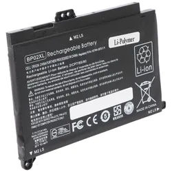 Akku passend für HP Pavilion 15 Touch, ersetzt für HSTNN-UB7B, 849909-850, BP02041XL, BP02XL 7,2 Volt 5300mAh Akku