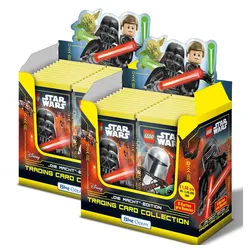 Star Wars Sammelkarte LEGO Star Wars - Serie 4 Trading Cards - 2 Display (72 Booster)