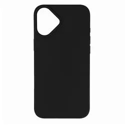 Multiple Color Wheat Bran Case for iPhone 16 - Black