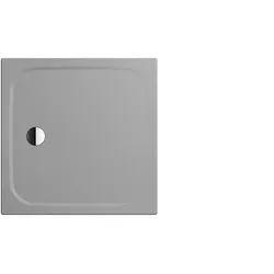 Kaldewei CAYONOPLAN Duschfläche, 800x800 mm, cool grey 30, Secure Plus Antislip, bodeneben, seitlicher Ablauf