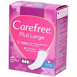 Carefree® Plus Large Slipeinlagen Fresh