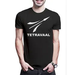 Urban Backwoods Print-Shirt Tetravaal Logo Herren T-Shirt Tactical Robot Sci-Fi Chappie Vaal (1-tlg) Robotics Tera AI Police schwarz XL