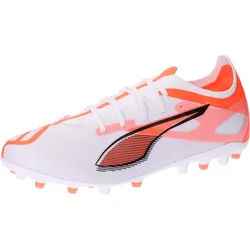 Puma Herren Fussballschuhe ULTRA 5 MATCH MG 108348-01 45 - PUMA White-PUMA Black-Glowing Red - 45