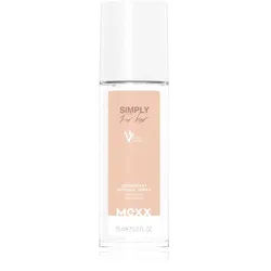 Mexx Simply For Her New deo mit zerstäuber für Damen 75 ml