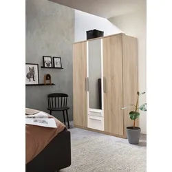 priess Kleiderschrank in 3 Breiten beige 140 cm x 195 cm x 54 cm