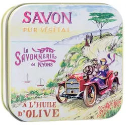 La Savonnerie de Nyons - Metallbox mit Seife Autofahrt 155 g