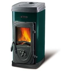 La Nordica Holzofen Werkstattofen | Super Junior grün | 5 kW