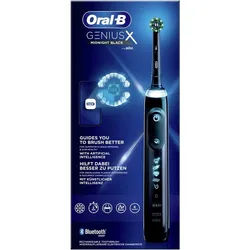 Oral-B Elektrische Zahnbürste Genius X - Elektrische Zahnbürste - midnight black schwarz