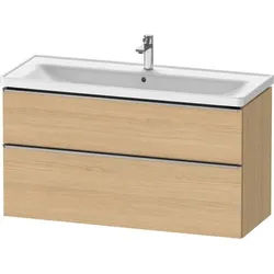 Duravit D-Neo Waschtischunterbau wandhängend Natur Eiche Matt 1184x452x625 mm - DE4391070300000 DE4391070300000