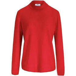 Le pull 100% laine vierge modèle Gudrun Peter Hahn rouge
