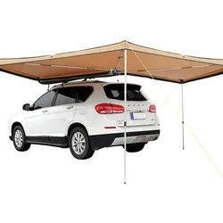 VEVOR Vehicle Awning 270 Degree 8.2' Height Retractable Car Side Awning UV50+