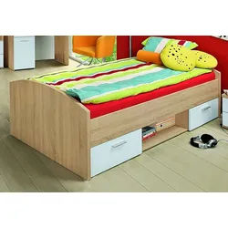 FORTE Bett Jugendbett WINNIE braun