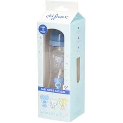 difrax® Easy Grip Anti-Kolik Flasche S mit Griff Natural