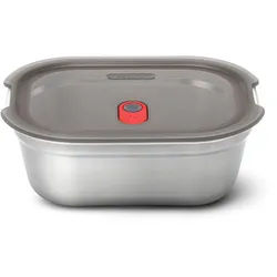 BLACK+BLUM Multifunktions-Box Lunchbox Edelstahl mittel 18,8 x 14,5 x 7 cm 900 m...