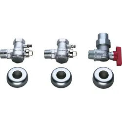 BOSCH Installationszubehör Nr. 769 2 Wartungshähne R 1, 1 Gashahn R 3/4